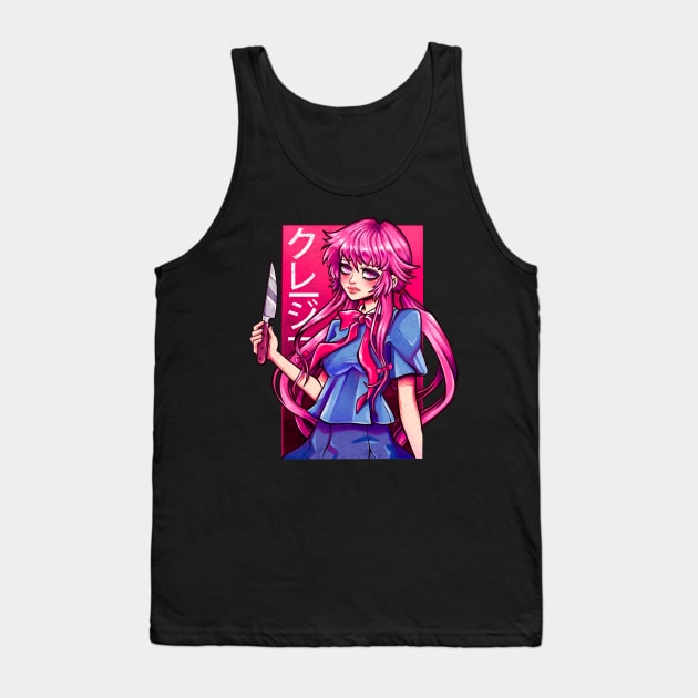 CRAZY PINK Tank Top by WACKYTEEZ